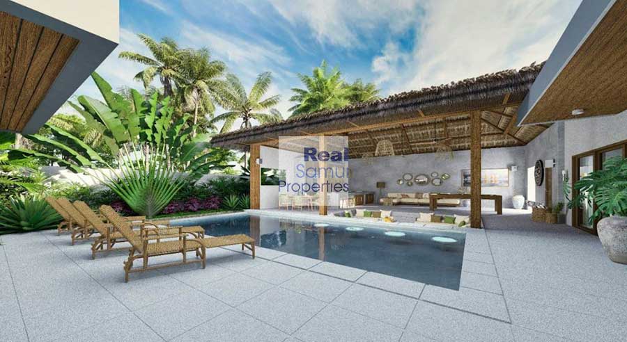 New 3-Bed Beach Villas, Hua Thanon